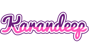 Karandeep cheerful logo