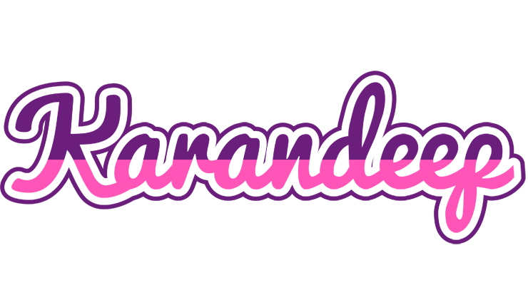 Karandeep cheerful logo