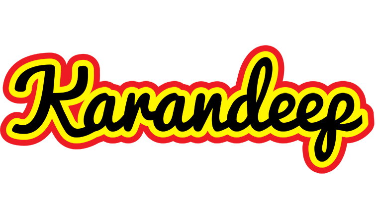 Karandeep flaming logo