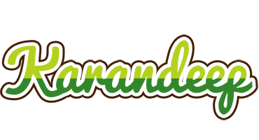 Karandeep golfing logo