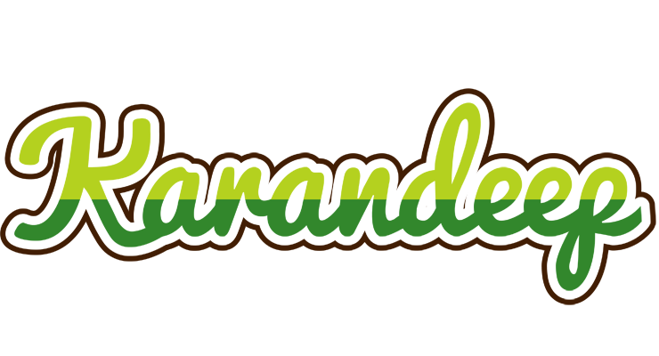 Karandeep golfing logo