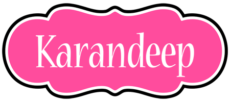 Karandeep invitation logo