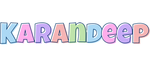 Karandeep pastel logo