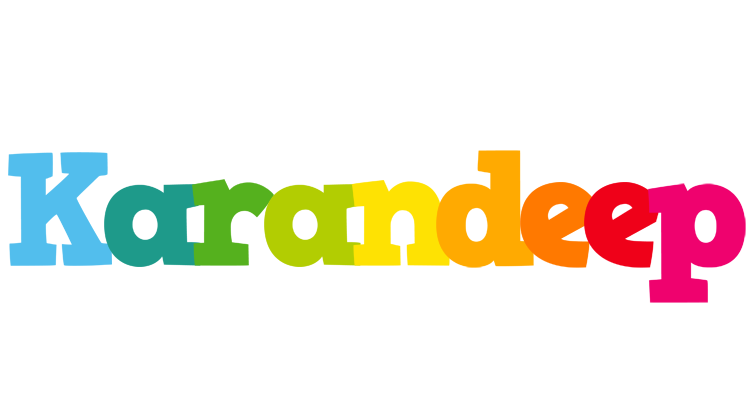 Karandeep rainbows logo