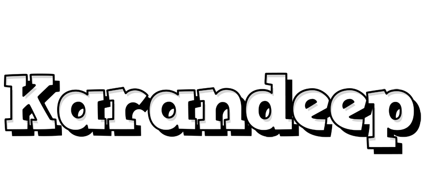 Karandeep snowing logo