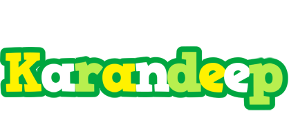 Karandeep soccer logo