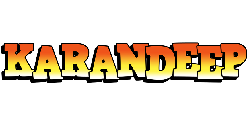 Karandeep sunset logo