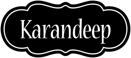 Karandeep welcome logo