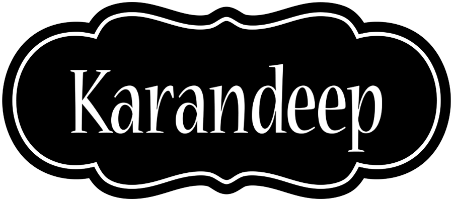 Karandeep welcome logo