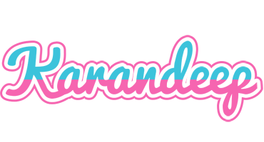 Karandeep woman logo