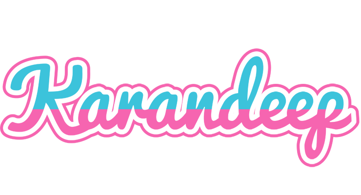 Karandeep woman logo