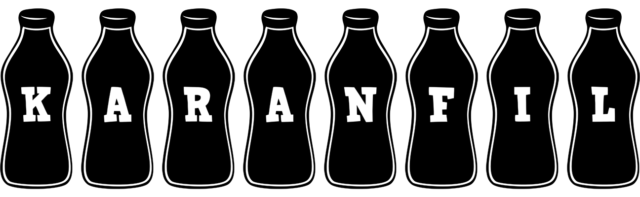 Karanfil bottle logo