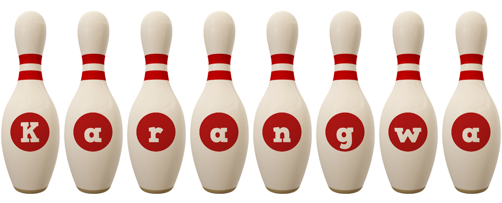 Karangwa bowling-pin logo