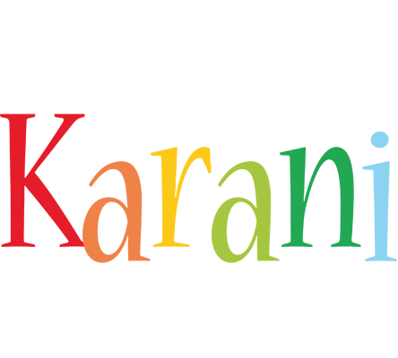 Karani birthday logo