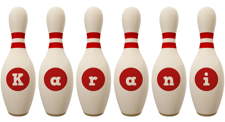 Karani bowling-pin logo
