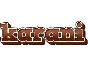 Karani brownie logo