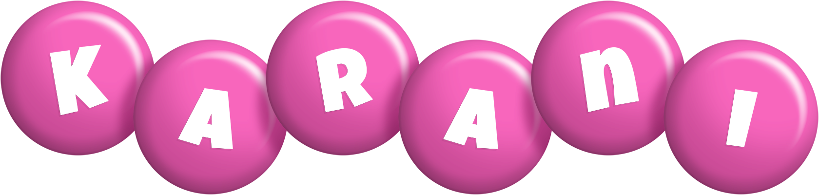 Karani candy-pink logo