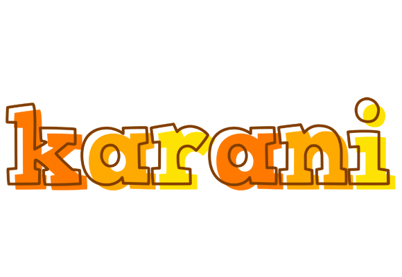 Karani desert logo