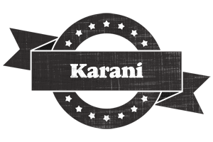 Karani grunge logo