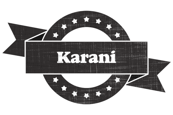 Karani grunge logo