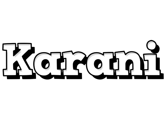 Karani snowing logo