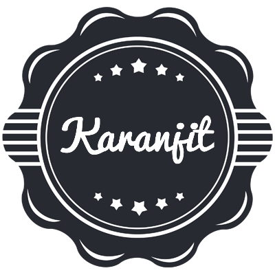 Karanjit badge logo