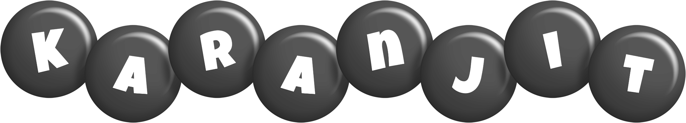 Karanjit candy-black logo
