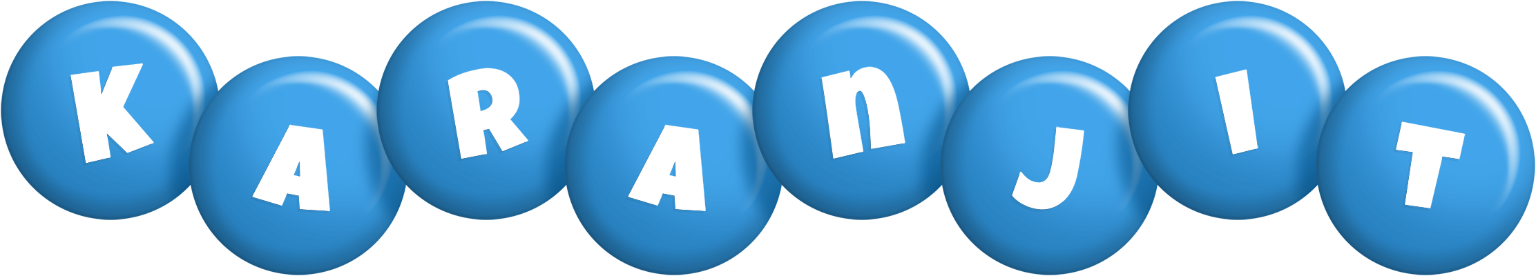Karanjit candy-blue logo