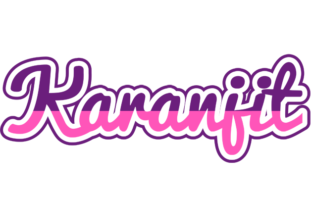Karanjit cheerful logo