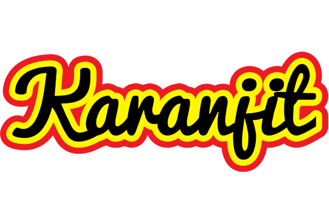Karanjit flaming logo