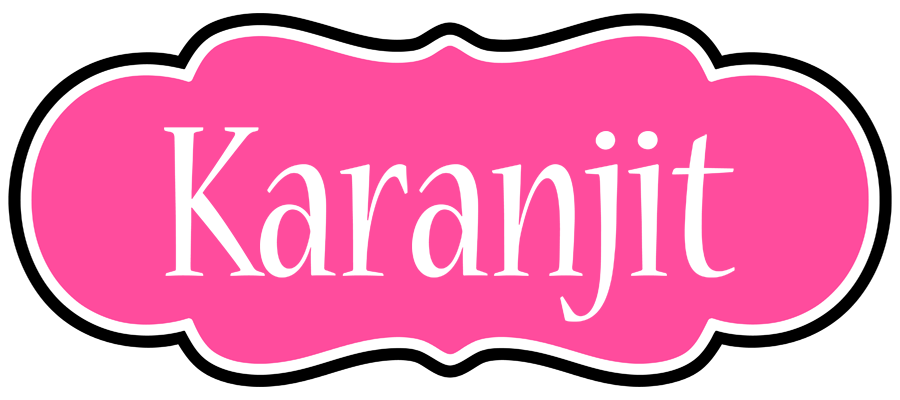 Karanjit invitation logo