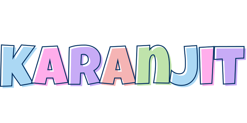 Karanjit pastel logo