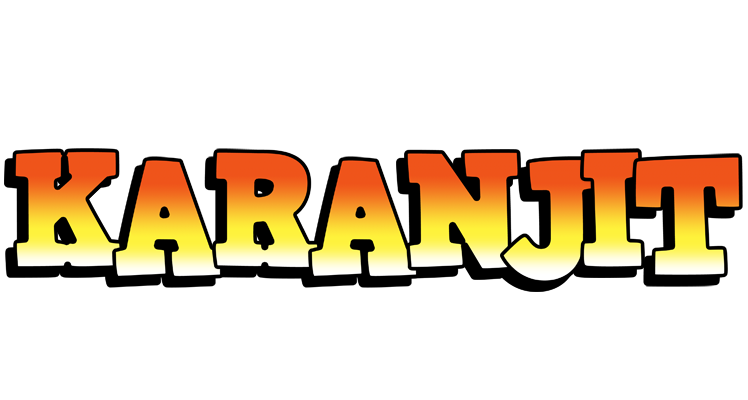 Karanjit sunset logo