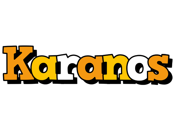 Karanos cartoon logo