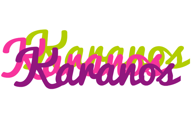 Karanos flowers logo