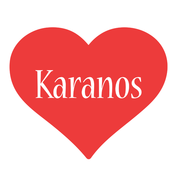 Karanos love logo
