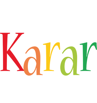 Karar birthday logo