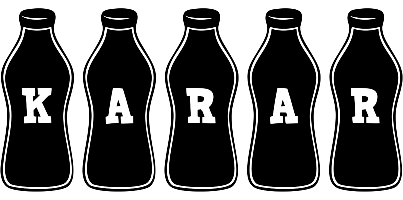 Karar bottle logo