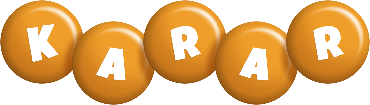 Karar candy-orange logo