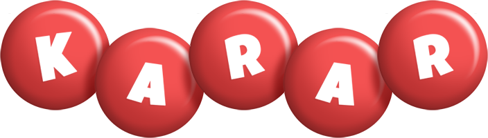 Karar candy-red logo