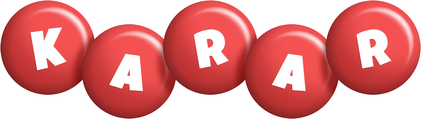 Karar candy-red logo