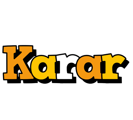 Karar cartoon logo