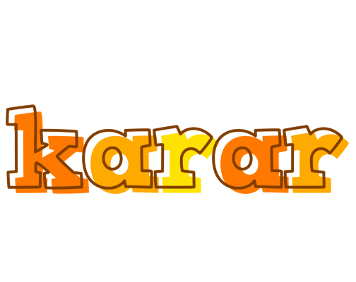 Karar desert logo