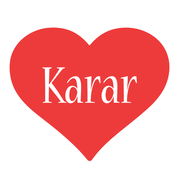 Karar love logo