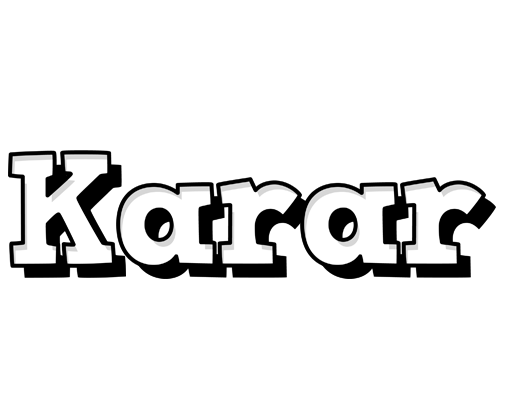Karar snowing logo