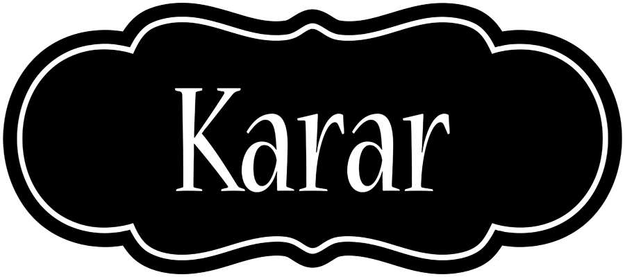 Karar welcome logo