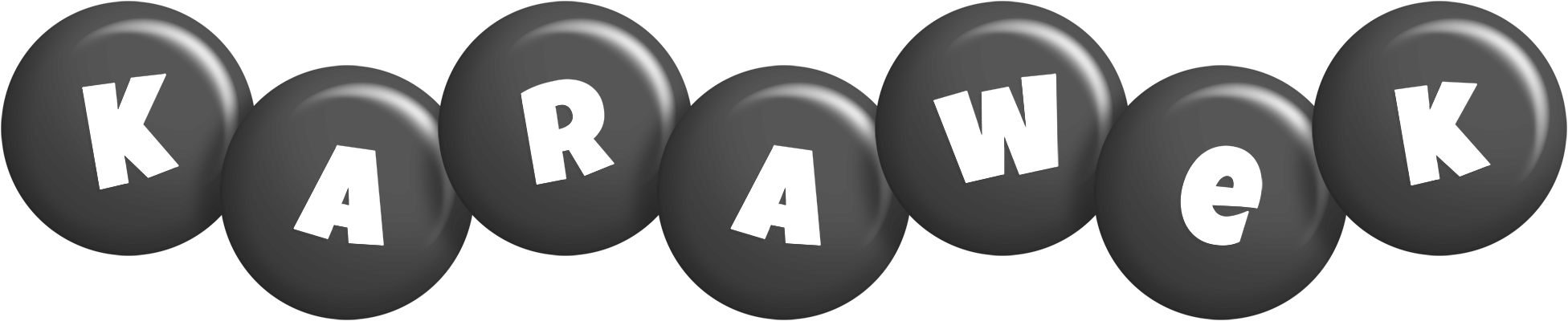 Karawek candy-black logo