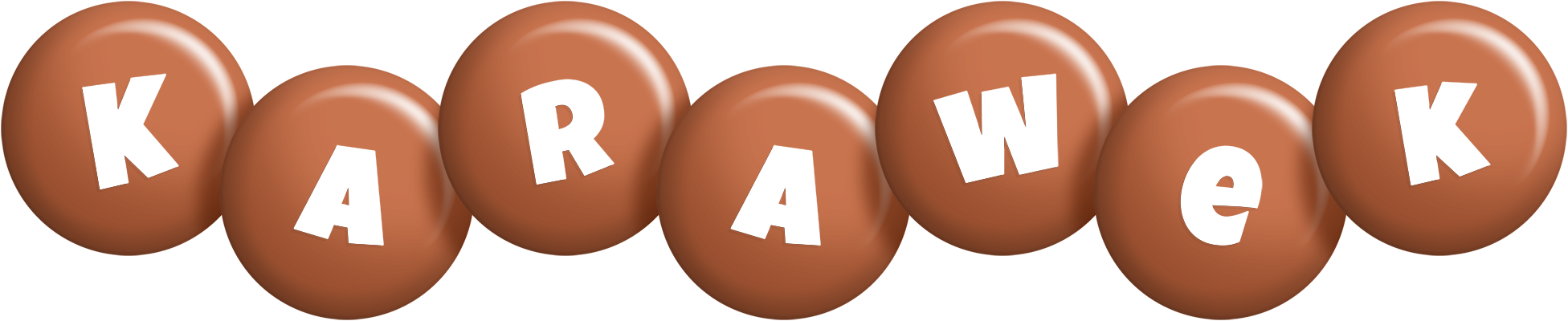 Karawek candy-brown logo