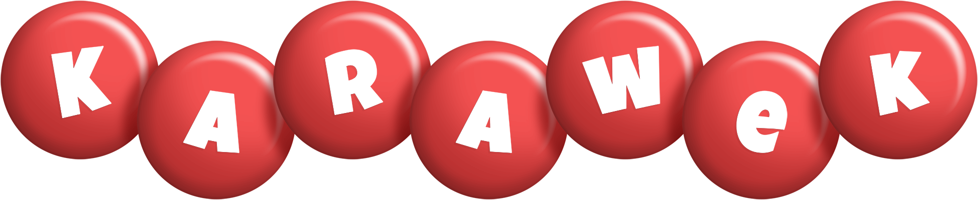 Karawek candy-red logo