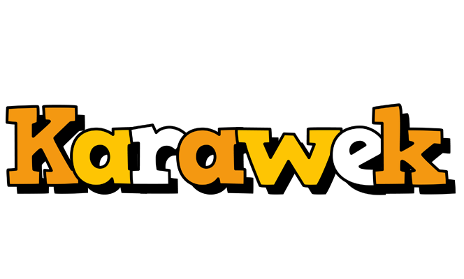 Karawek cartoon logo